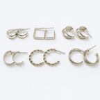 Minimalist Everyday Hoop Earring Collection