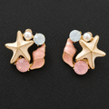 Ocean Star Anti-Tarnish Steel Earrings for Women