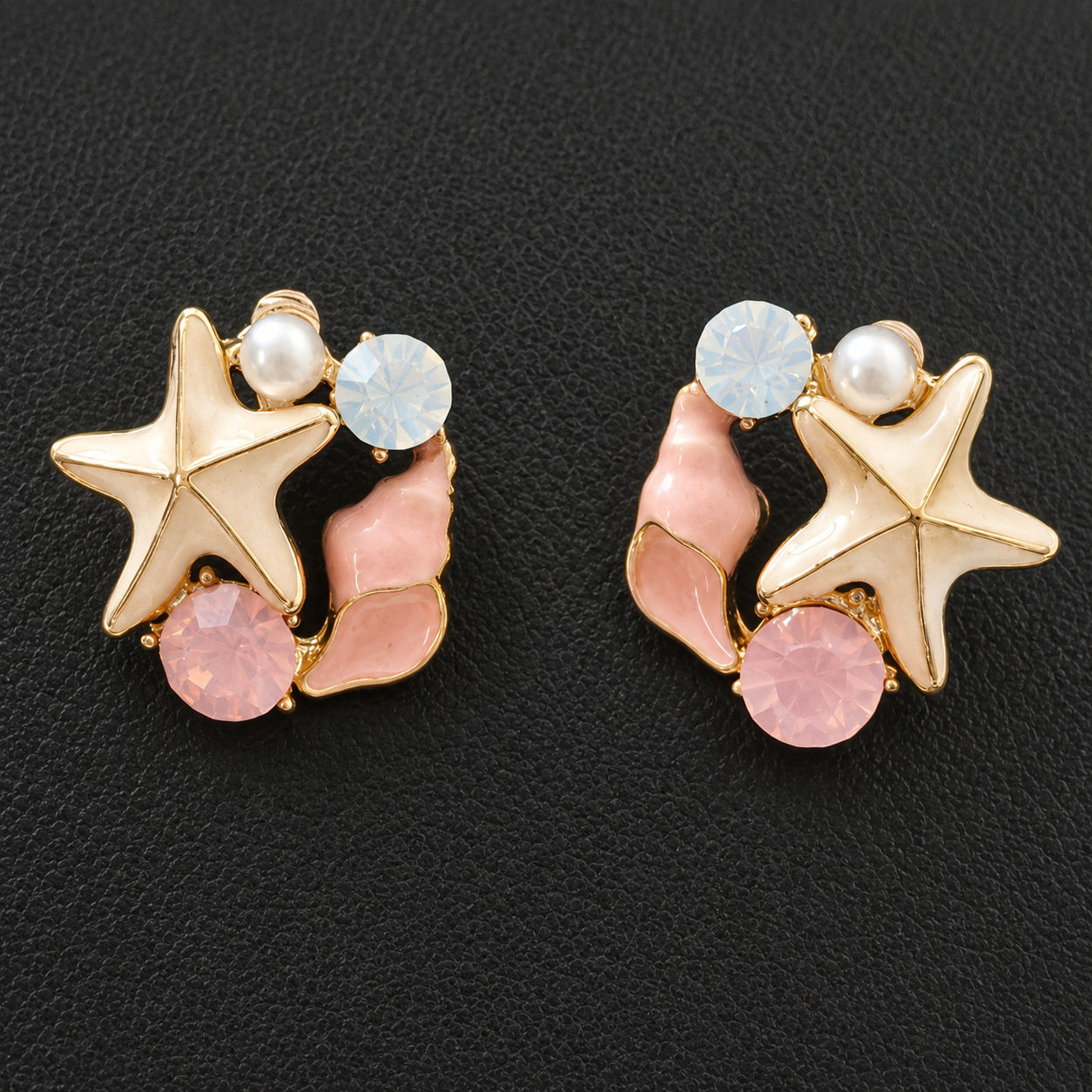 Ocean Star Anti-Tarnish Steel Earrings for Women
