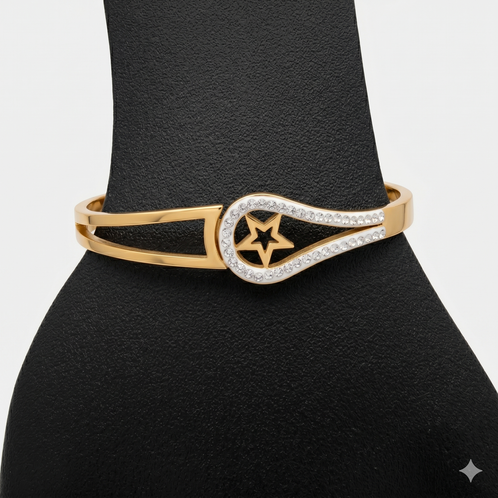 Celestial Star Anti-Tarnish Stainless Steel Bracelet for Women