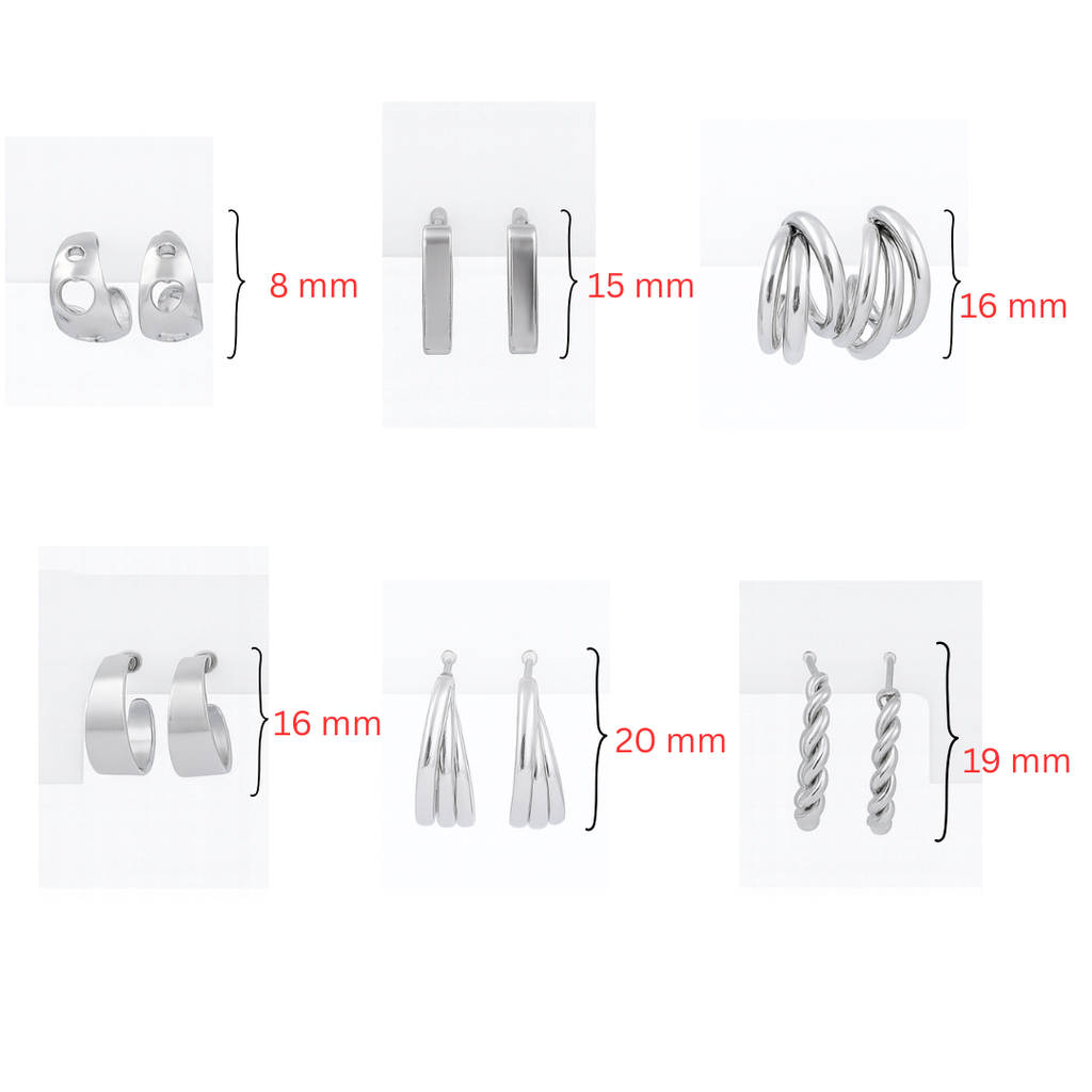 Minimalist Everyday Hoop Earring Collection