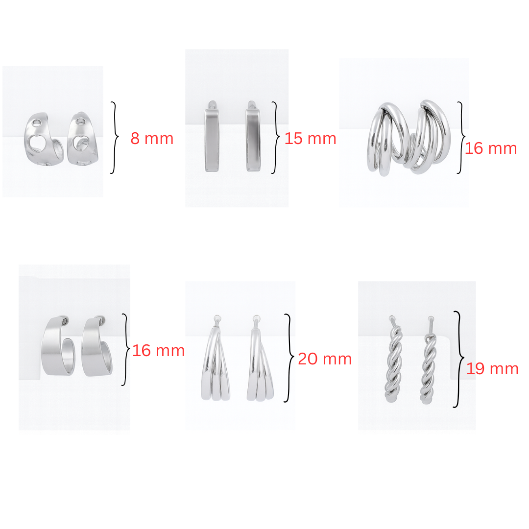Minimalist Everyday Hoop Earring Collection