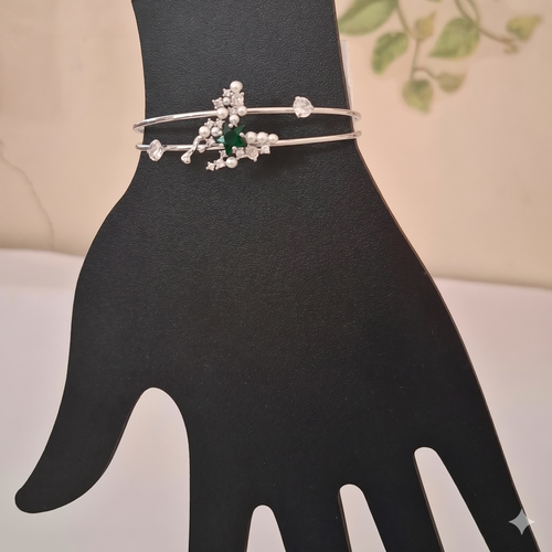 Anti-Tarnish Celestial Pearl Star Bracelet for Women