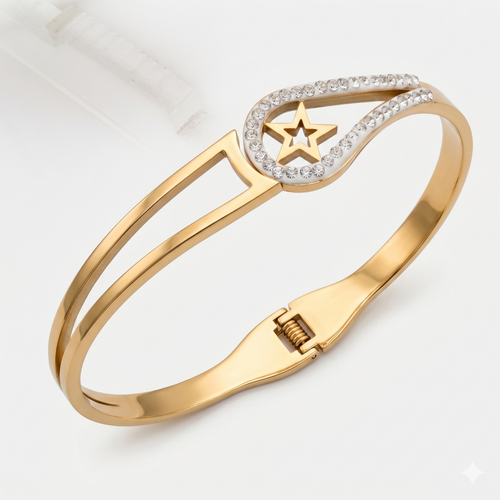 Celestial Star Anti-Tarnish Stainless Steel Bracelet for Women