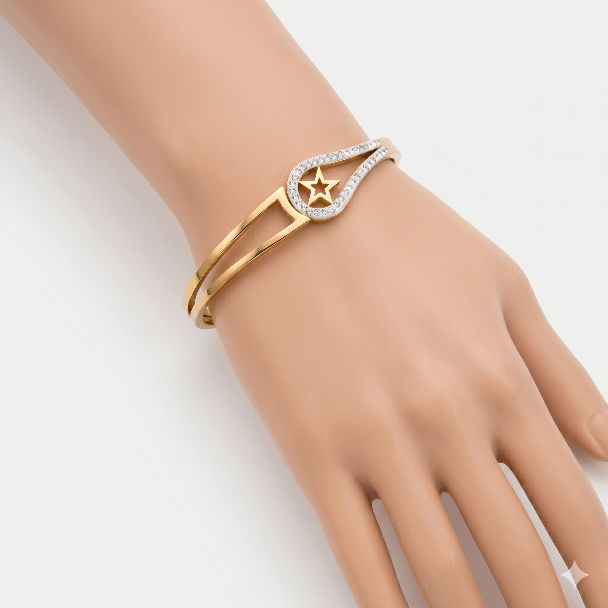 Celestial Star Anti-Tarnish Stainless Steel Bracelet for Women