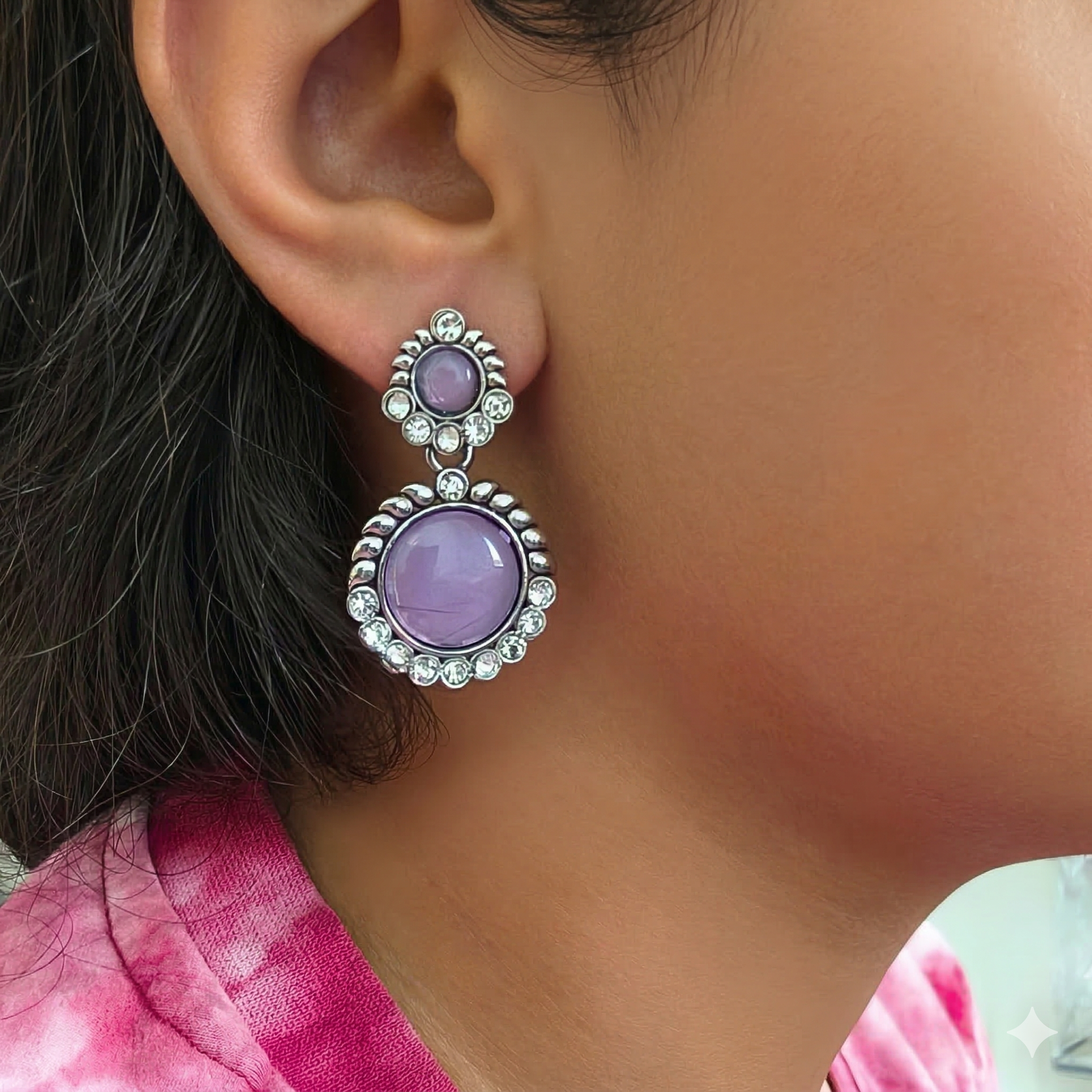 Vintage Oxidized Earrings - Combo of 5 Unique Designs