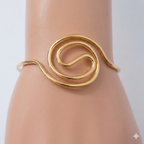 Statement Gold Bracelet 3-Piece Set