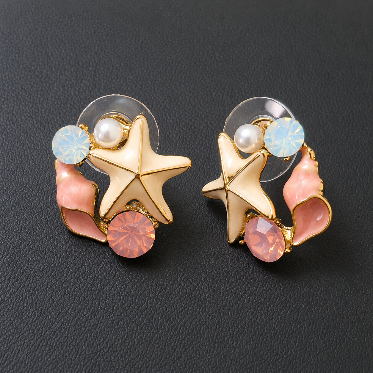 Ocean Star Anti-Tarnish Steel Earrings for Women
