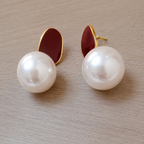 Anti-Tarnish Faux Pearl Drop Earrings