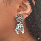 5-in-1 Oxidized Jhumka Earrings Combo