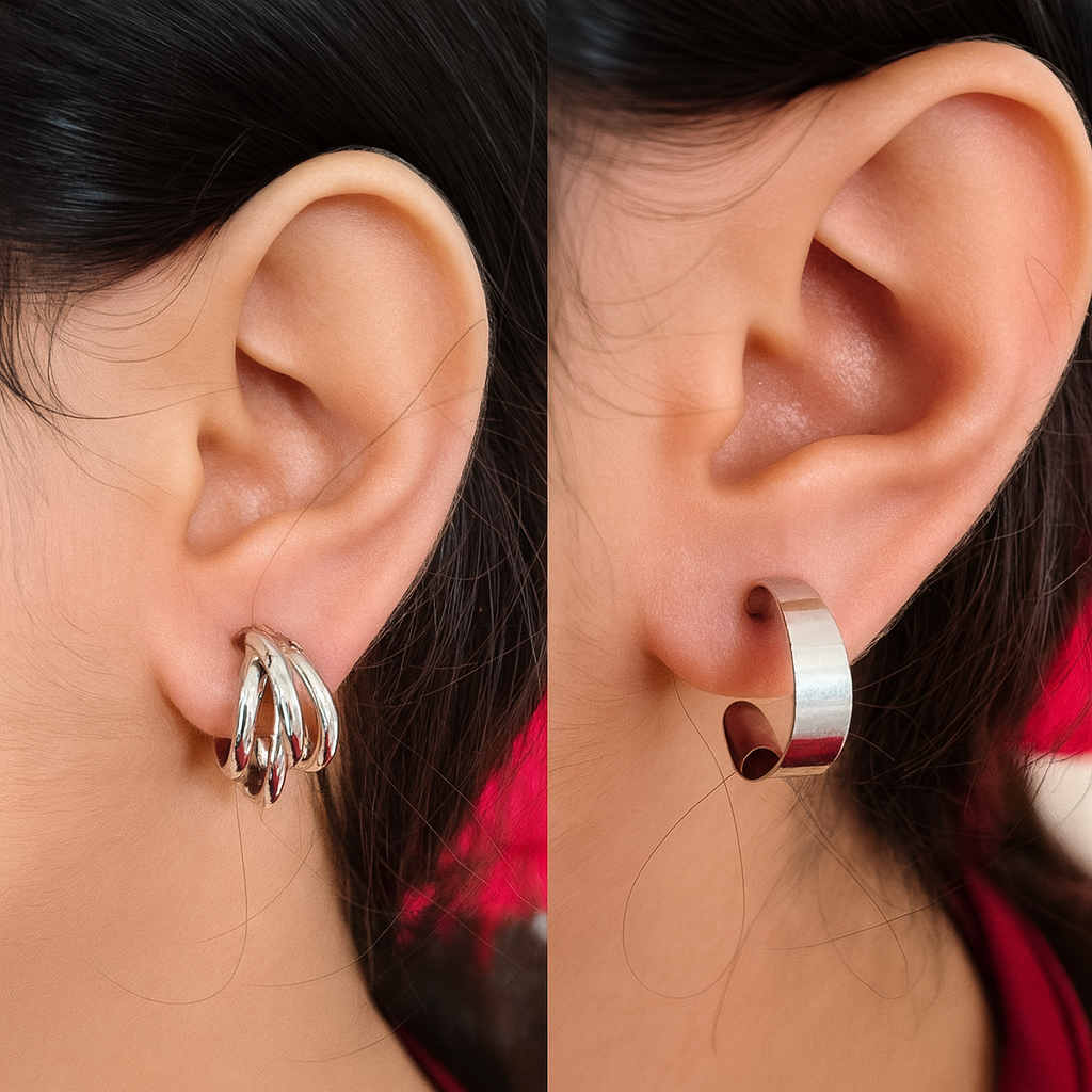 Minimalist Everyday Hoop Earring Collection