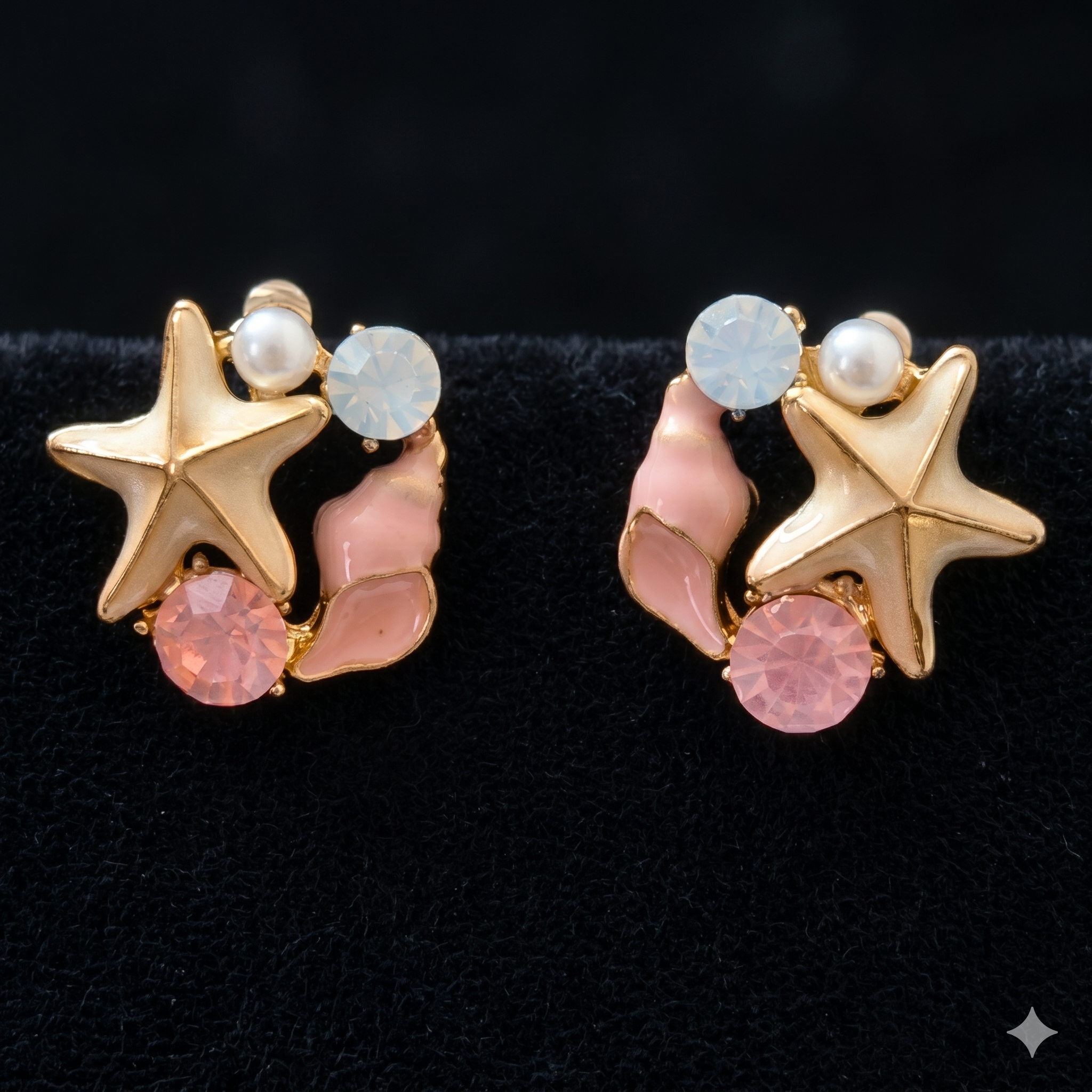Ocean Star Anti-Tarnish Steel Earrings for Women
