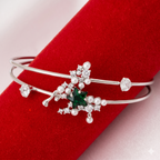 Anti-Tarnish Celestial Pearl Star Bracelet for Women