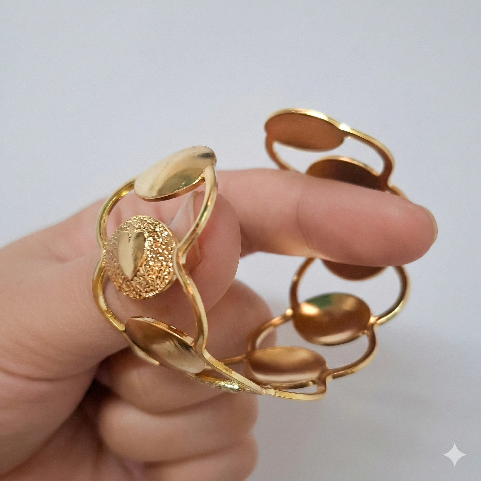 Spiral Earrings with Statement Bracelets – 3 Piece Jewelry Combo