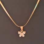 Luxe Gold-Tone Combo Set – 3 Necklaces, 3 Earrings & Magnetic Bracelet (7-in-1 Set)