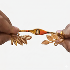 Golden Leaf Luxe Anti-Tarnish Openable Bracelet