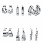 Minimalist Everyday Hoop Earring Collection