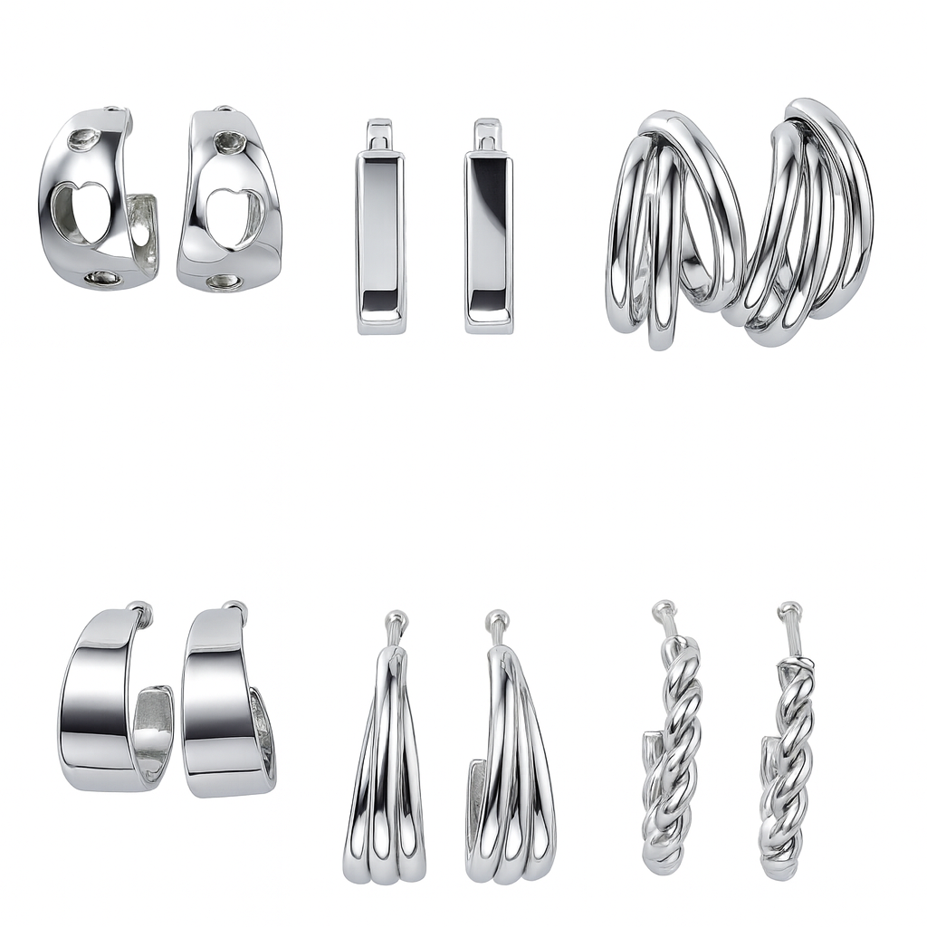 Minimalist Everyday Hoop Earring Collection